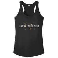 Intoxicologist Bartender Tapster Bartending Bar Pub Owner Ladies PosiCharge Competitor Racerback Tank