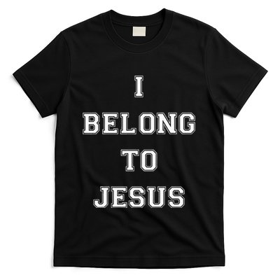 I Belong To Jesus Christian Gym Apparel Christian T-Shirt