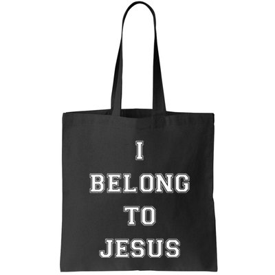 I Belong To Jesus Christian Gym Apparel Christian Bag