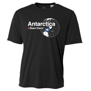 I've Been There Antarctica Funny Gift Cooling Performance Crew T-Shirt