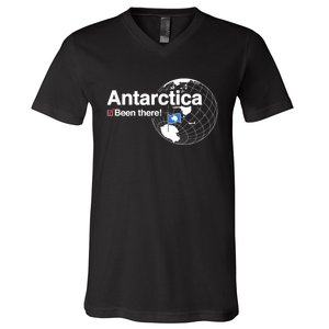 I've Been There Antarctica Funny Gift V-Neck T-Shirt