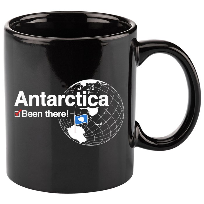 I've Been There Antarctica Funny Gift 11oz C Handle Ceramic Mug