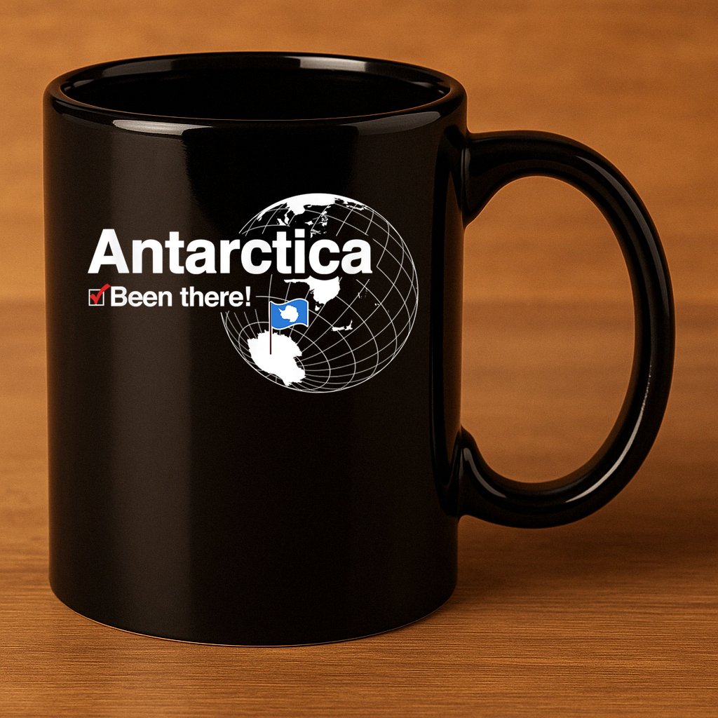 I've Been There Antarctica Funny Gift 11oz C Handle Ceramic Mug