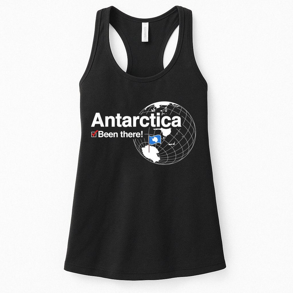 I've Been There Antarctica Funny Gift Womens Tank Top