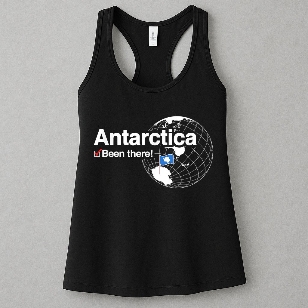 I've Been There Antarctica Funny Gift Womens Tank Top