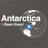 I've Been There Antarctica Funny Gift Cotton Canvas Backpack
