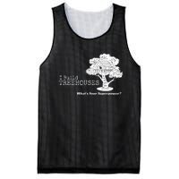 I Build Treehouses WhatS Your Superpower Fun Tree House Mesh Reversible Basketball Jersey Tank