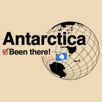 I've Been There Antarctica Travel Gift Doggie Tank
