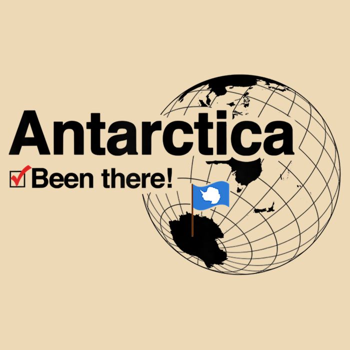 I've Been There Antarctica Travel Gift Doggie Tank