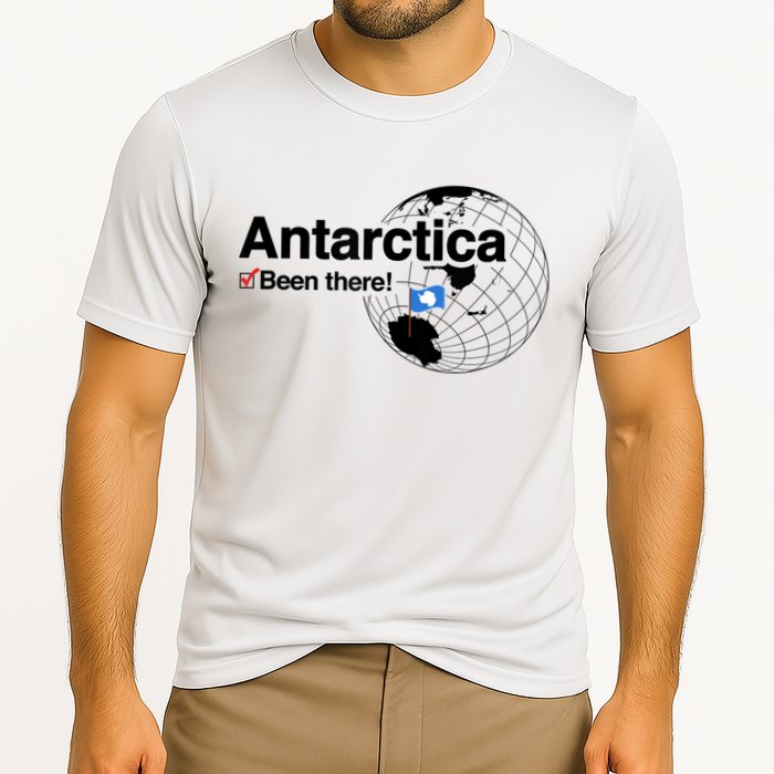 I've Been There Antarctica Travel Gift Cooling Performance Crew T-Shirt