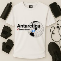 I've Been There Antarctica Travel Gift Cooling Performance Crew T-Shirt