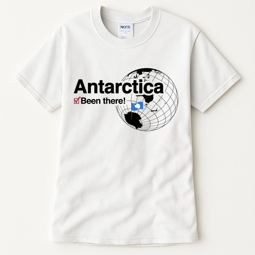 I've Been There Antarctica Travel Gift Tall T-Shirt