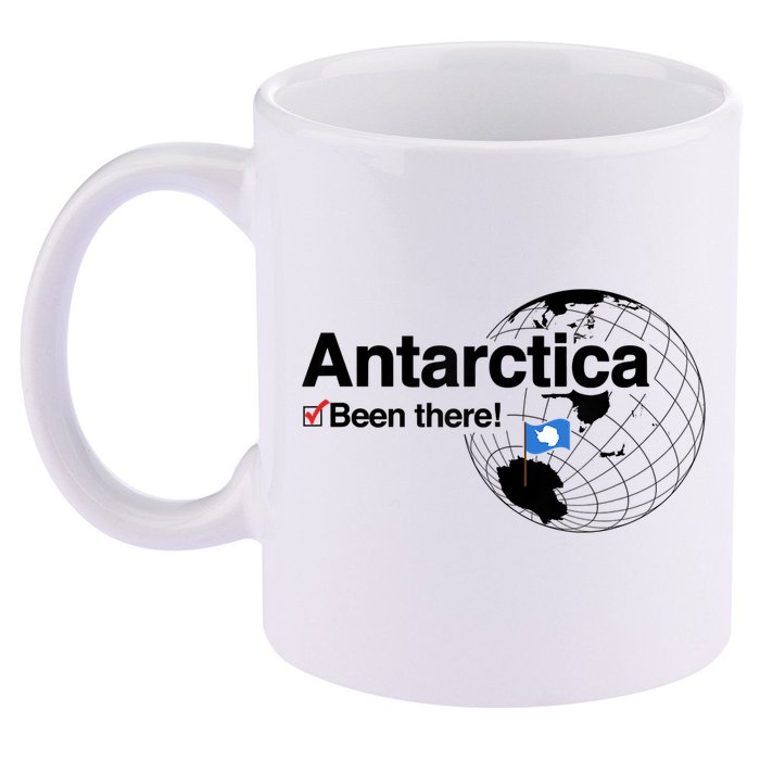 I've Been There Antarctica Travel Gift 11oz C Handle Ceramic Mug