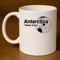 I've Been There Antarctica Travel Gift 11oz C Handle Ceramic Mug