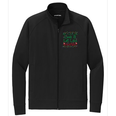 It's Beginning To Look A Lot Like Cocktails Funny Christmas Stretch Full-Zip Cadet Jacket