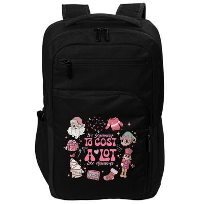 Its Beginning To Cost A Lot Like Christmas Pink Impact Tech Backpack