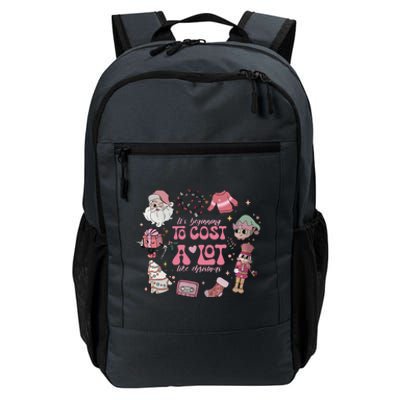 Its Beginning To Cost A Lot Like Christmas Pink Daily Commute Backpack