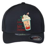 It's Beginning To Look A Latte Like Christmas Flexfit Unipanel Trucker Cap