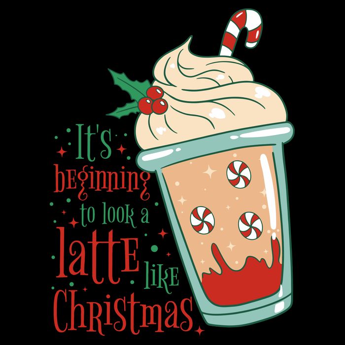 It's Beginning To Look A Latte Like Christmas Bag