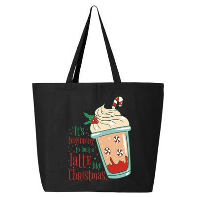 It's Beginning To Look A Latte Like Christmas 25L Jumbo Tote