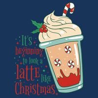 It's Beginning To Look A Latte Like Christmas Infant Baby Jersey Bodysuit