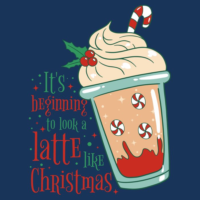 It's Beginning To Look A Latte Like Christmas Infant Baby Jersey Bodysuit