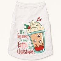It's Beginning To Look A Latte Like Christmas Doggie Tank