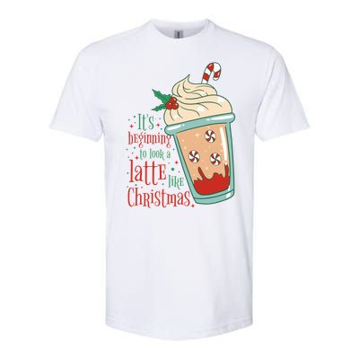 It's Beginning To Look A Latte Like Christmas Softstyle® CVC T-Shirt