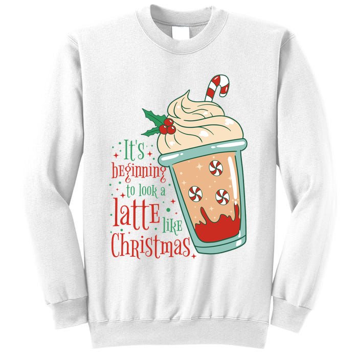 It's Beginning To Look A Latte Like Christmas Sweatshirt