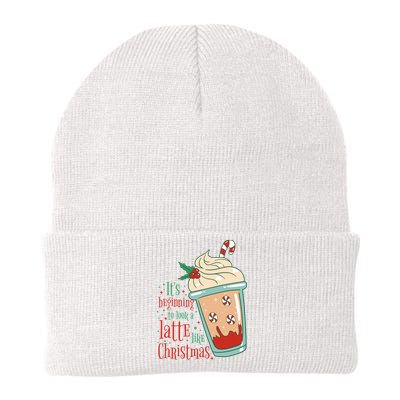 It's Beginning To Look A Latte Like Christmas Knit Cap Winter Beanie