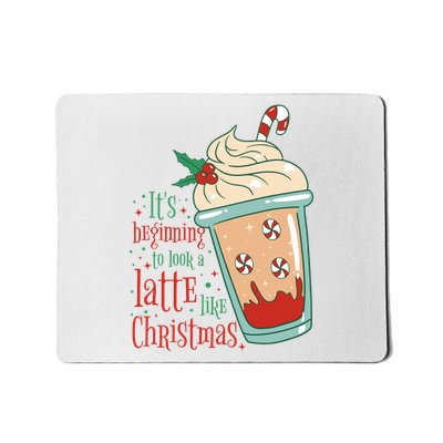 It's Beginning To Look A Latte Like Christmas Mousepad