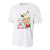 It's Beginning To Look A Latte Like Christmas Youth Performance Sprint T-Shirt