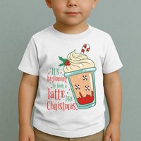 It's Beginning To Look A Latte Like Christmas Toddler T-Shirt