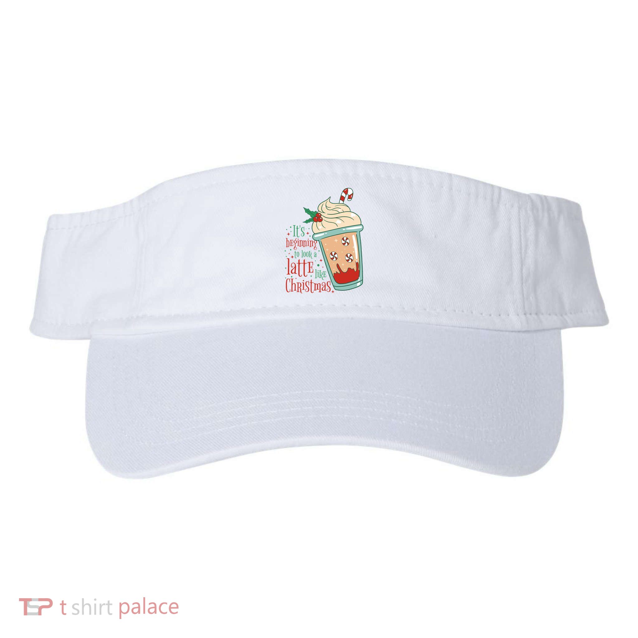It's Beginning To Look A Latte Like Christmas Visor