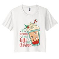 It's Beginning To Look A Latte Like Christmas Crop Top