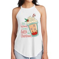It's Beginning To Look A Latte Like Christmas Women's Perfect Tri Rocker Tank