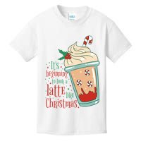 It's Beginning To Look A Latte Like Christmas Kids T-Shirt