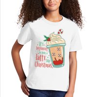 It's Beginning To Look A Latte Like Christmas Kids T-Shirt