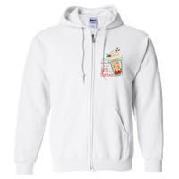 It's Beginning To Look A Latte Like Christmas Full Zip Hoodie