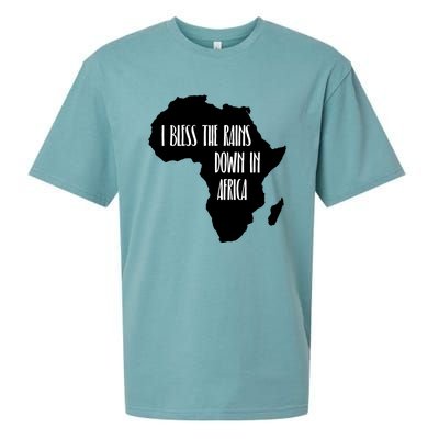 I Bless The Rains Down In Africa Sueded Cloud Jersey T-Shirt