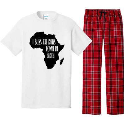 I Bless The Rains Down In Africa Pajama Set