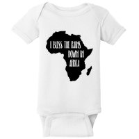 I Bless The Rains Down In Africa Baby Bodysuit