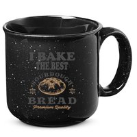 I Bake The Best Sourdough Bread Bakery Baker 15oz Campfire Ceramic Mug