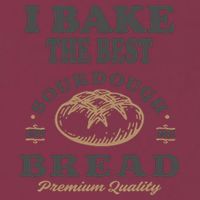 I Bake The Best Sourdough Bread Bakery Baker 16oz Travel Tumbler