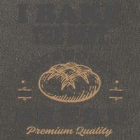 I Bake The Best Sourdough Bread Bakery Baker Cotton Canvas Backpack