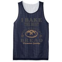 I Bake The Best Sourdough Bread Bakery Baker Mesh Reversible Basketball Jersey Tank