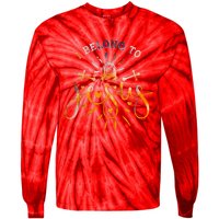 I Belong To Jesus Christian Gym Apparel Christian Dad Tie-Dye Long Sleeve Shirt