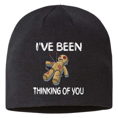 IVe Been Thinking Of You Voodoo Doll Sustainable Beanie