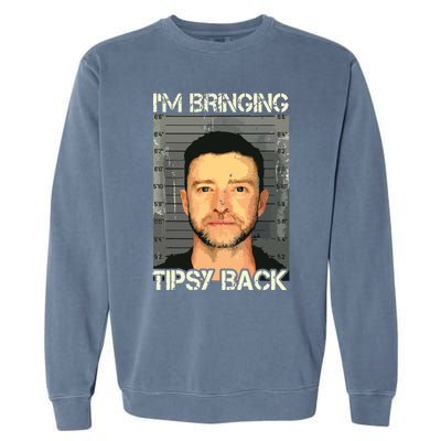 Im Bringing Tipsy Back Garment-Dyed Sweatshirt