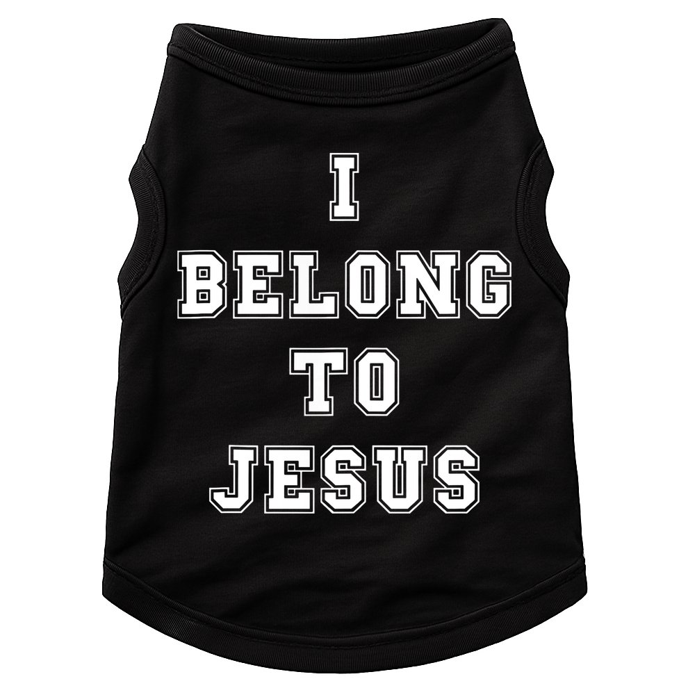 I Belong To Jesus Christian Faith Doggie Tank
